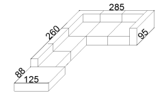 Pouffe Köşe Takımı