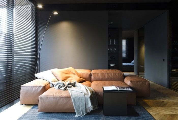 Pouffe L  Suni Deri