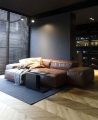 Pouffe L  Suni Deri